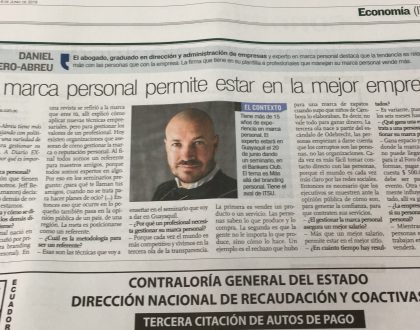 La marca personal permite estar en la mejor empresa